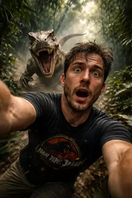 Jungle Terror Raptor Chase