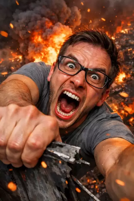 Hanging On City on Fire: görsel üretimi çalışma akışı