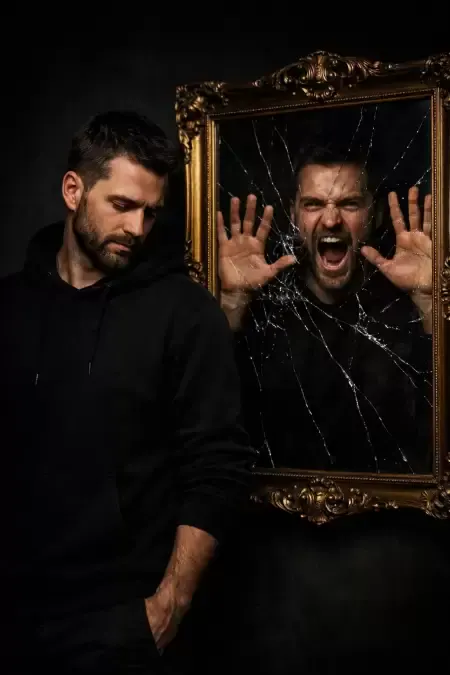 Fractured Reflection Inner Scream