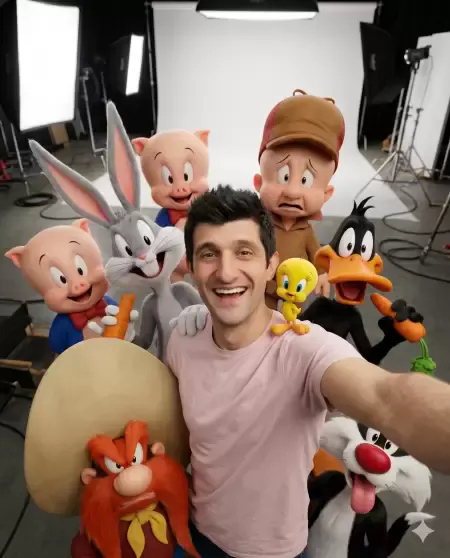 Toon Squad Selfie