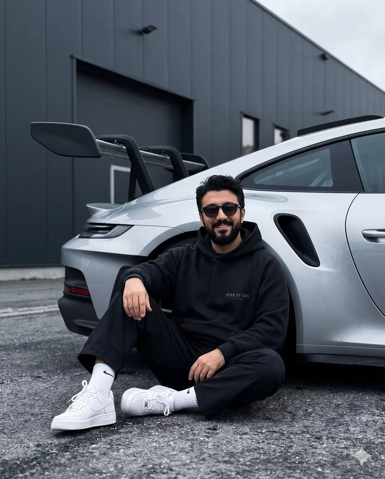 Porsche GT3 and Fear of God Street Style AI Guide