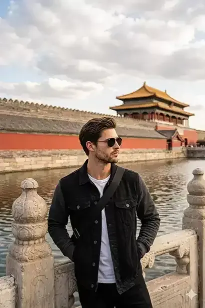 Forbidden City Street Portrait