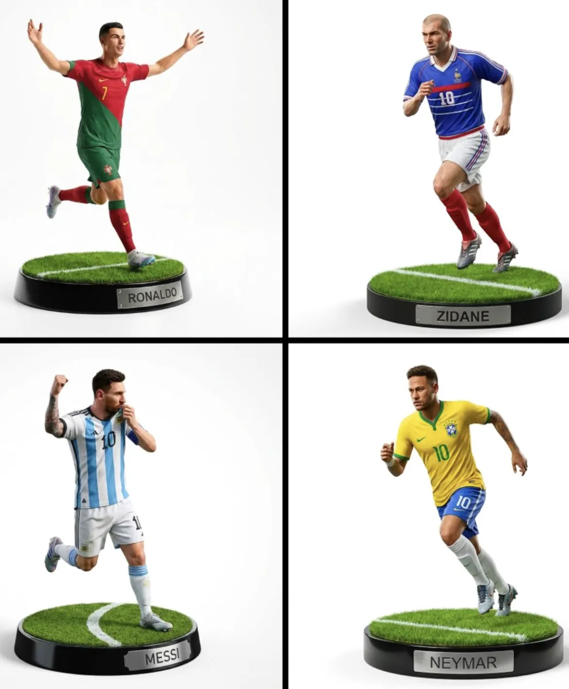 3 Boyutlu Futbolcu Görseli Üret