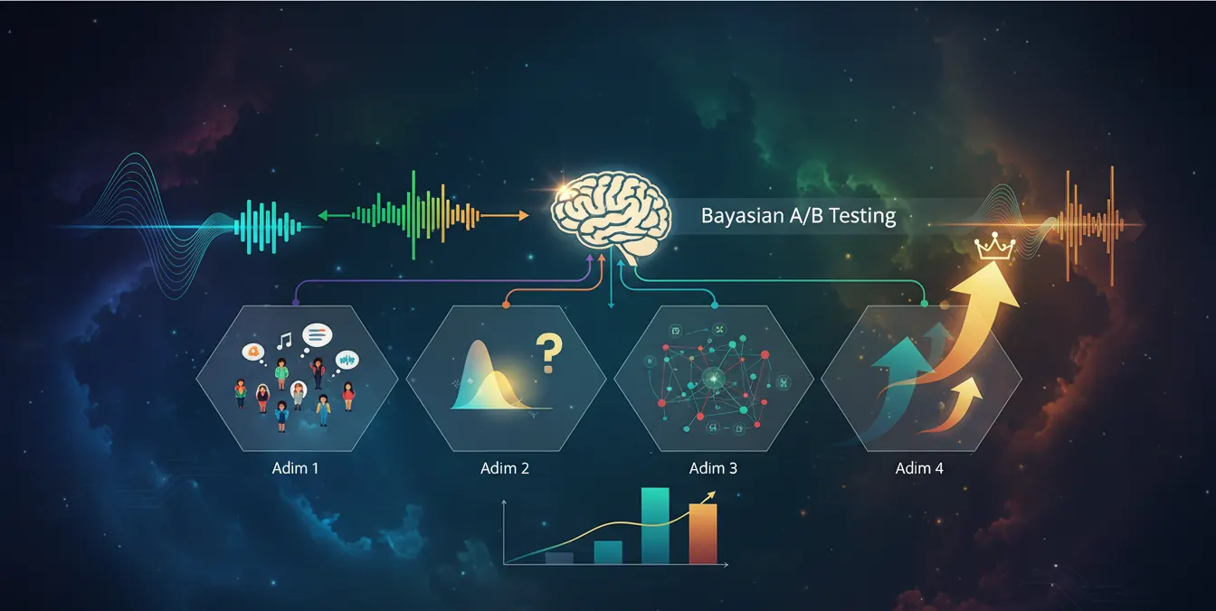 4 Adımda Bayesian Test Müzik Varyasyonu Analizi