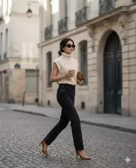 Minimalist Autumn Stride