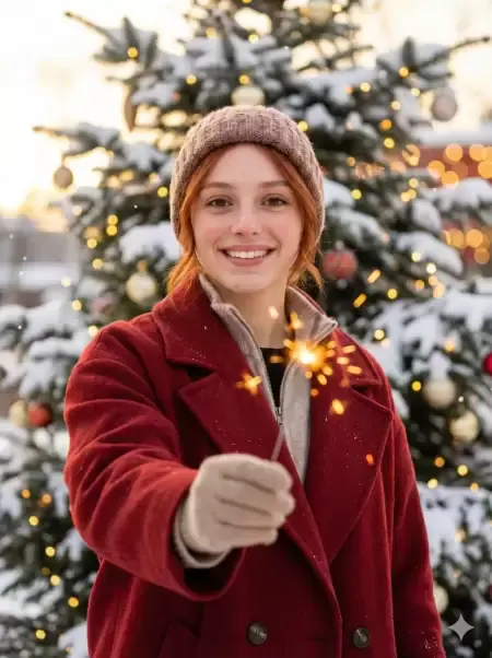 Sparkler Snow