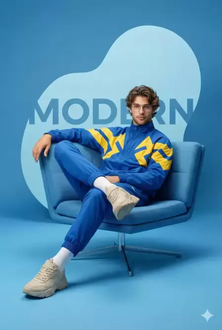 Modern Mavi Aesthetic