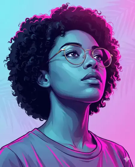 Neon Curls