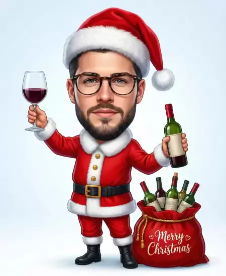 Holiday Cheer Glass