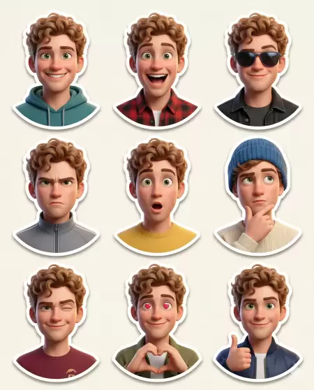 Expression Grid: görsel üretimi çalışma akışı