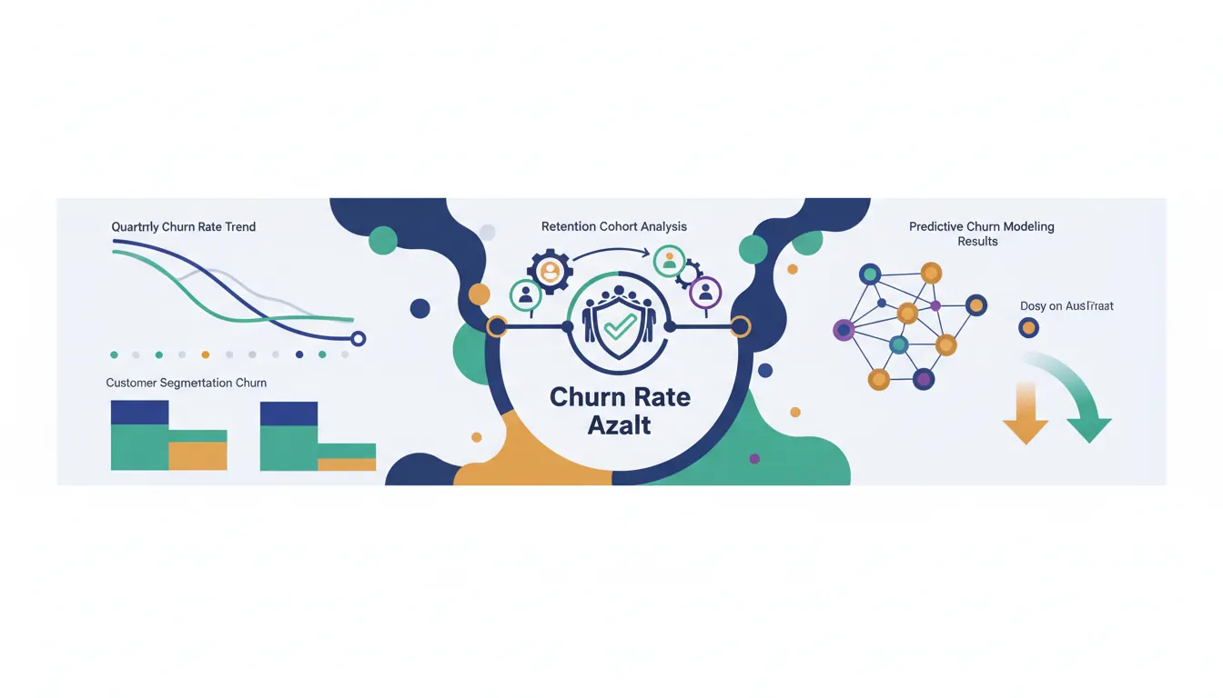 Churn Rate Azalt Ideogram İnfografik Tasarla