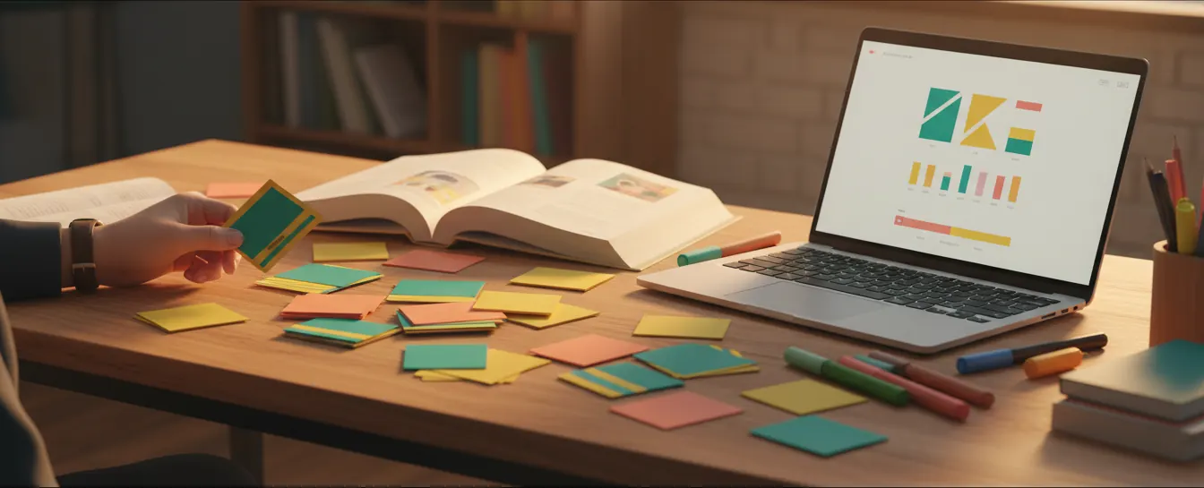 Ders Konularını İnteraktif Flashcard Setlerine Dönüştürme
