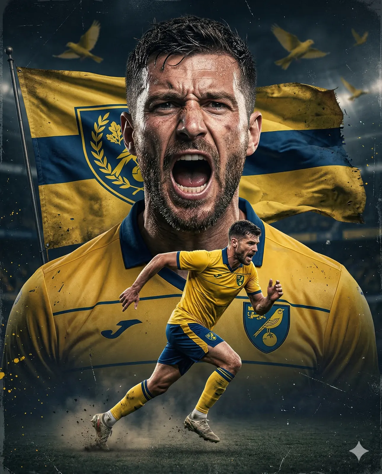 Fenerbahçe Futbol Posteri Tasarımı