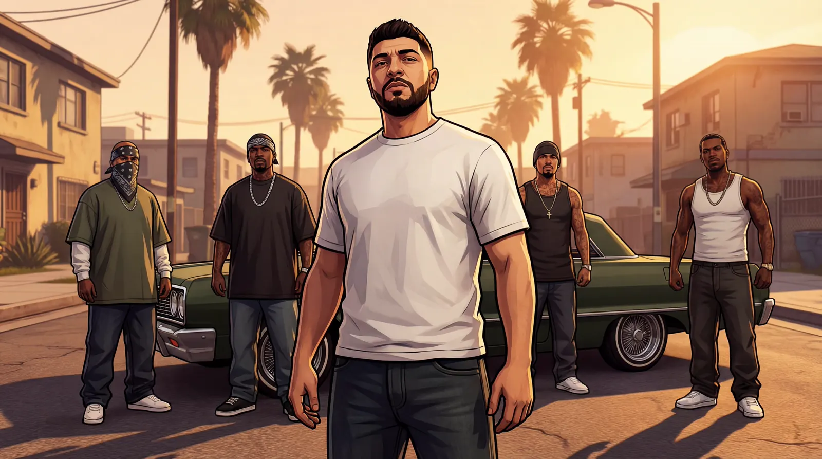 GTA Çete Lideri Render Foto