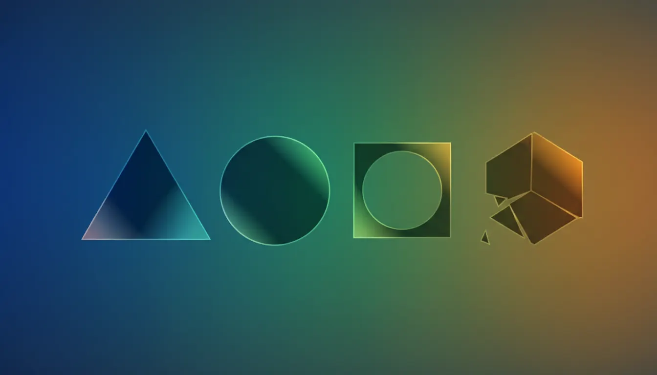 Minimalist Geometrik Dönüşüm Animasyon Tasarımları
