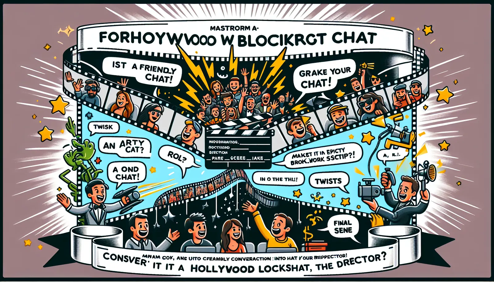 Sohbetini Hollywood Blokbuster'a Dönüştür!